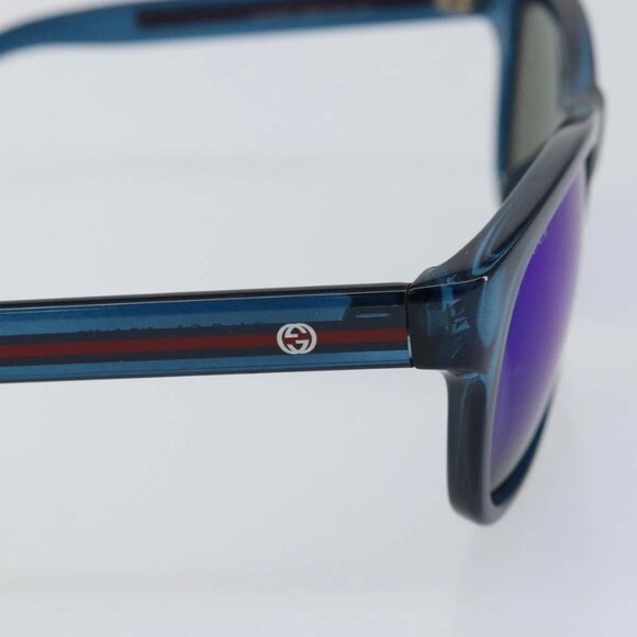 GUCCI Sunglasses Plastic Blue Auth main image 4